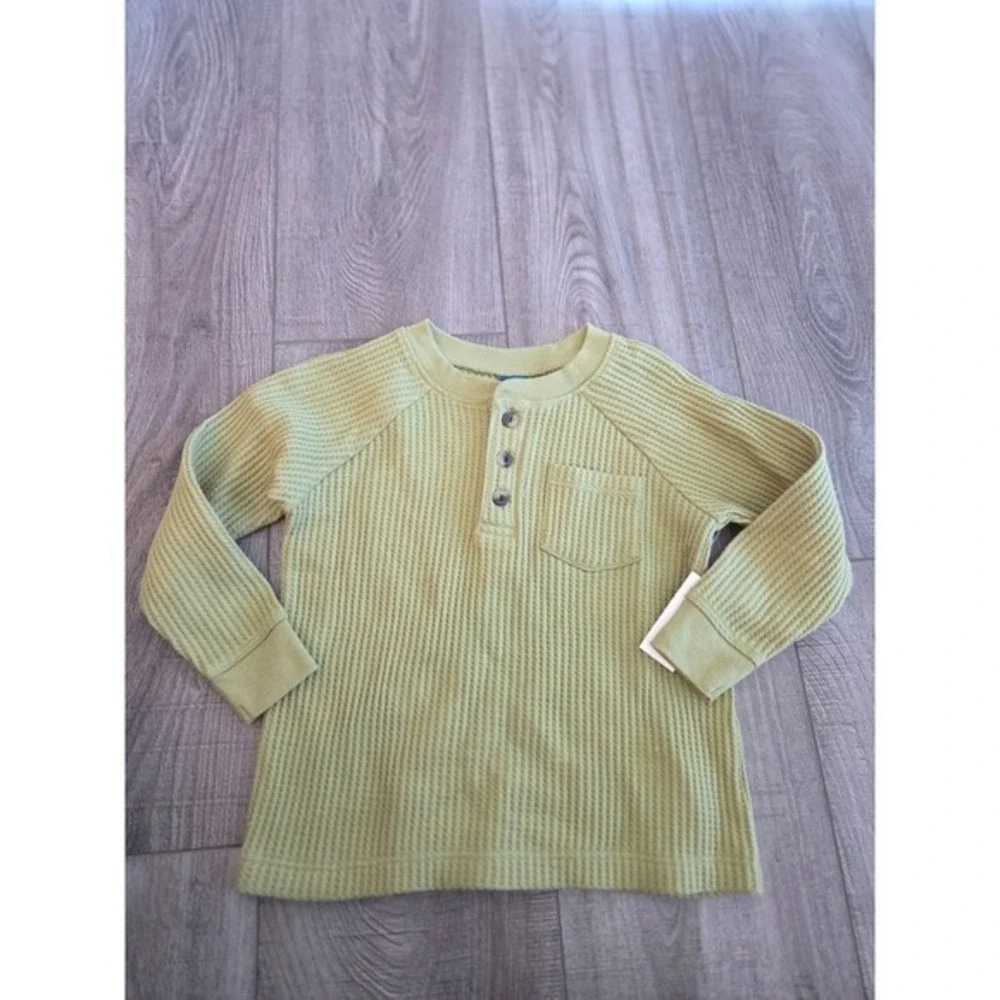 Old navy toddler boy waffle‎ knit top 2t